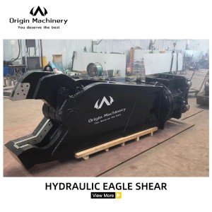 hydraulic eagle shear from origin machinery